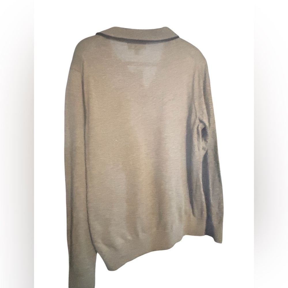 NWT Banana Republic 1/4 Zip Eco Sweater Size M Sustainable Sweater - Picture 2 of 7